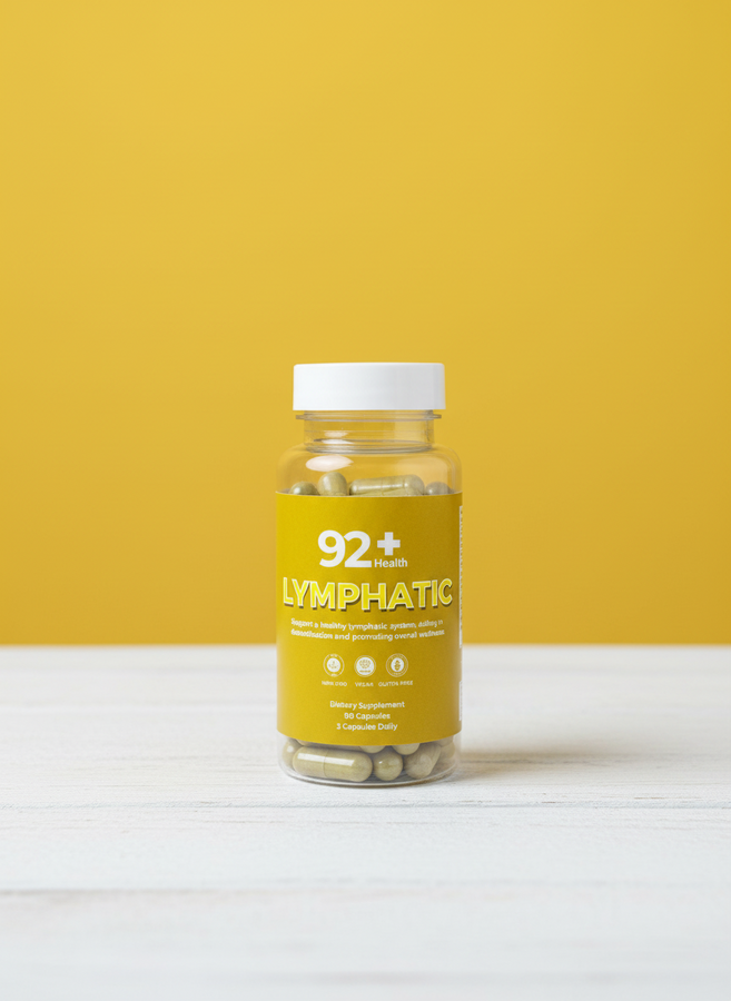 92+ Lymphatic Support Capsules- Plant Based Daily Wellness