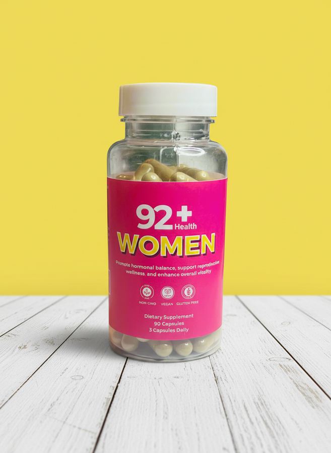 92+ Women’s Health Capsules – Daily Wellness Support